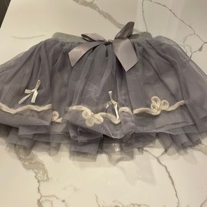 Mae Li Rose nwt grey tutu skirt